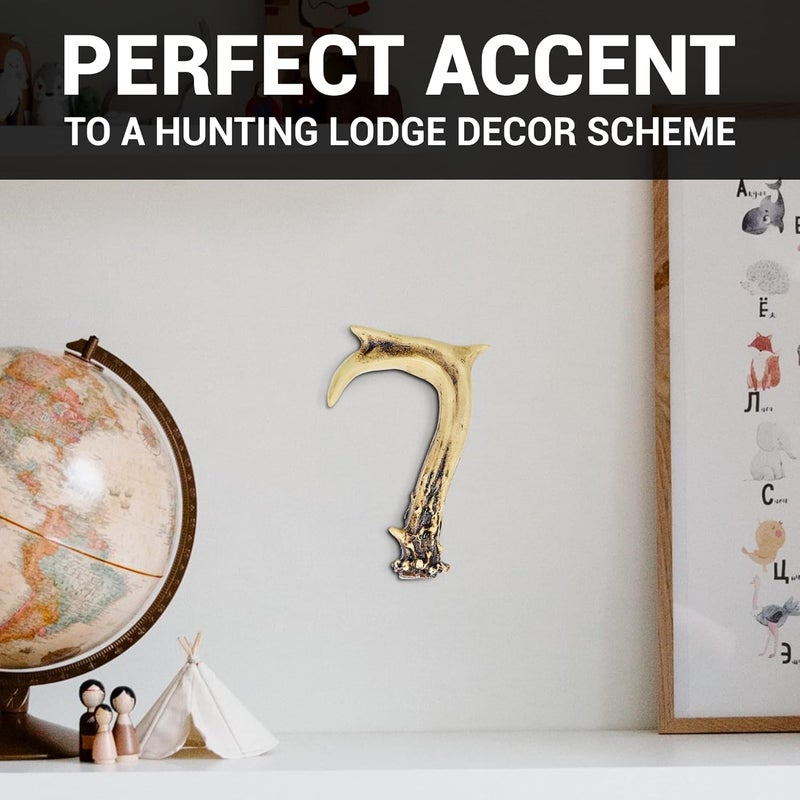 Pine Ridge Personalized Name Art 6" Antler Number 7" Home Decor - 3D Western Decorative Hanging Wall Letters, Numbers, and Symbols Decorations Deer Antler Monogram Hunting Sign Design - Image 3